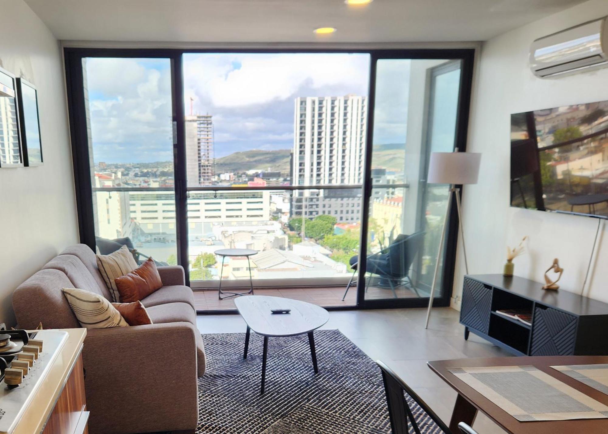 Downtown Apartment With Balcony City View, Gym & Lounge Tijuana Eksteriør bilde