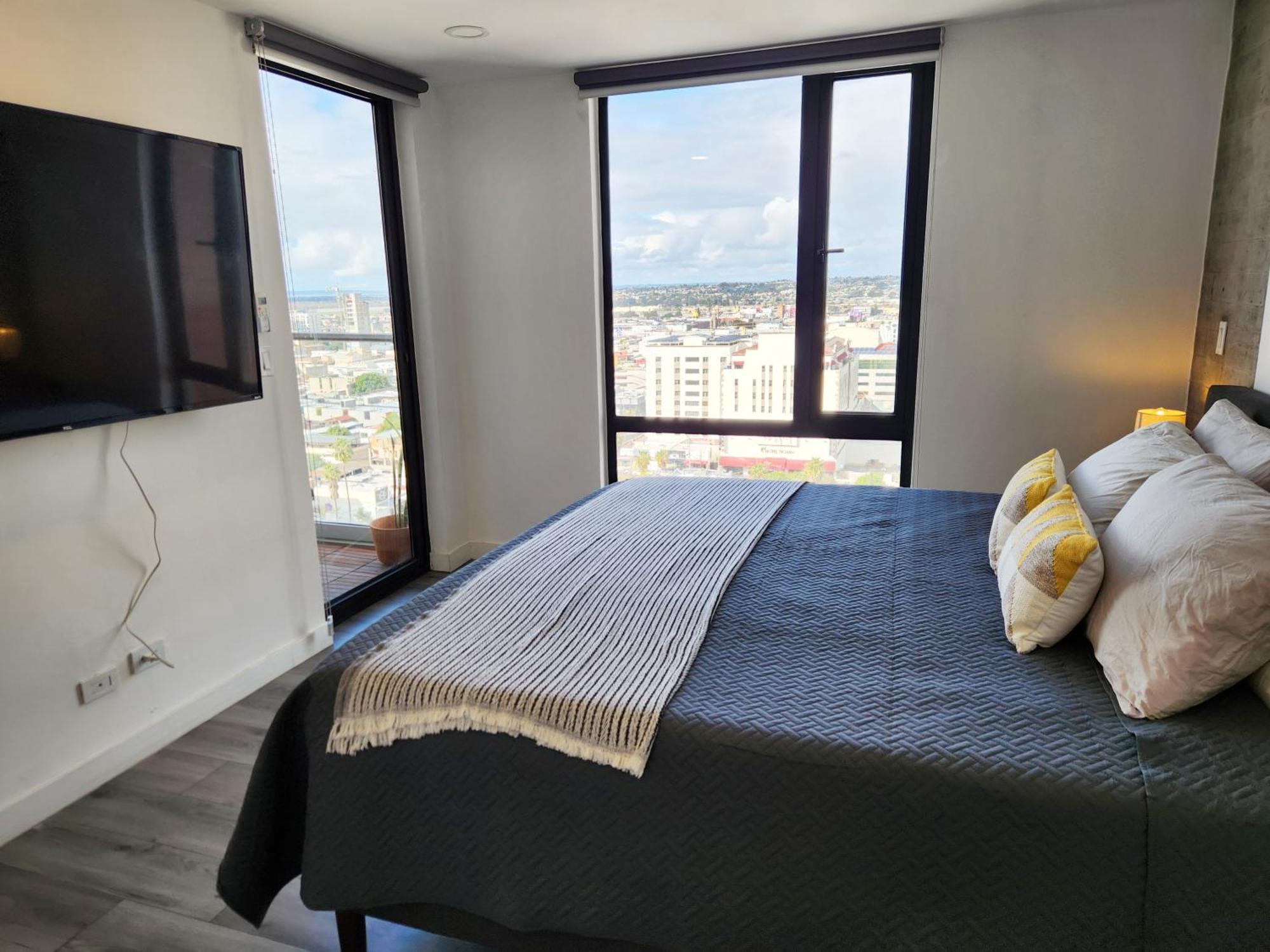 Downtown Apartment With Balcony City View, Gym & Lounge Tijuana Eksteriør bilde